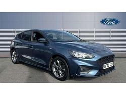 Blue Used 2020 Ford Focus ST-Line Hatchback | £12,788 (Fair price)