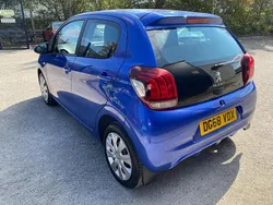 Blue Used 2018 Peugeot 108 Active Hatchback | £7,250 (Fair price)