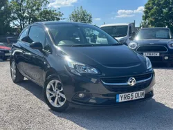 Black Used 2015 Vauxhall Corsa Hatchback | £3,395 (Fair price)