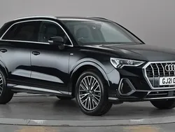 Black Used 2021 Audi Q3 S-Line SUV | £22,995 (Good price)