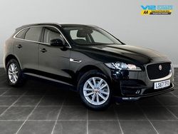 Black Used 2017 Jaguar F-Pace Prestige SUV | £14,495 (Good price)