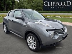 Grey Used 2012 Nissan Juke Tekna SUV | £4,495 (Fair price)