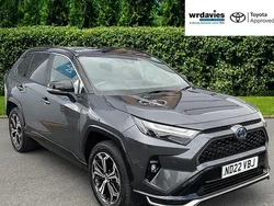 Grey/black Used 2022 Toyota RAV4 Hybrid SUV | £30,995 (Expensive)