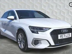 White Used 2022 Audi A3 Sport Hatchback | £18,650 (Good price)
