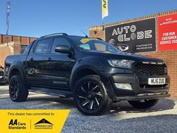 Black Used 2016 Ford Ranger Wildtrack Pickup | £13,990 (A bit pricey)