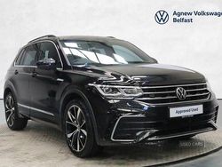 Black Used 2023 VW Tiguan R-line SUV | £26,450 (Fair price)