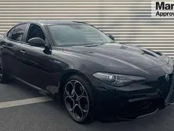 Black Used 2022 Alfa Romeo Giulia Veloce Sedan | £32,668 (Fair price)