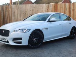 White Used 2018 Jaguar XF R-Sport Sedan | £9,450 (Fair price)