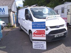 White Used 2016 Ford Transit Custom Van | £6,495 (A bit pricey)