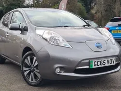 Grey Used 2015 Nissan Leaf Acenta Hatchback | £4,995 (A bit pricey)