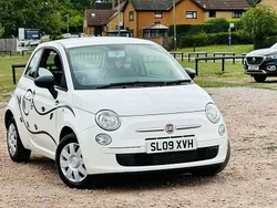 White Used 2009 Fiat 500 Pop Hatchback | £1,999 (Expensive)