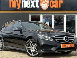 Black Used 2014 Mercedes E350 AMG Estate | £8,995 (Fair price)