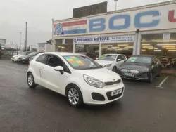 White Used 2014 Kia Rio 2 Hatchback | £3,795 (Fair price)