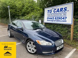 Blue Used 2010 Jaguar XF Premium Luxury Sedan | £3,295 (Fair price)