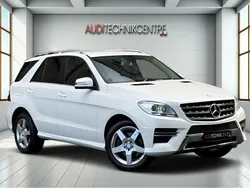 White Used 2013 Mercedes ML350 AMG SUV | £8,499 (Fair price)