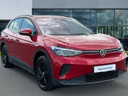 Kings red Used 2022 VW ID.4 Pure SUV | £17,801 (Fair price)