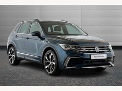 Blue Used 2024 VW Tiguan R-line SUV | £31,550 (Fair price)