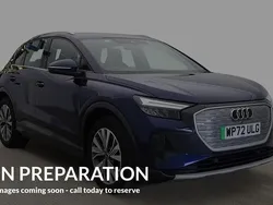 Blue Used 2022 Audi Q4 e-tron Sport SUV | £21,520