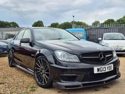 Black Used 2013 Mercedes C63 AMG Sedan | £17,490 (Good price)