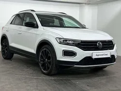 White Used 2021 VW T-Roc Black Edition SUV | £18,495 (Fair price)