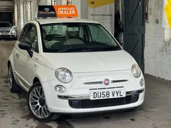 White Used 2008 Fiat 500 Pop Hatchback | £1,475 (Fair price)