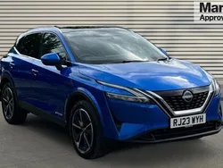 Blue Used 2023 Nissan Qashqai Tekna SUV | £24,956 (Fair price)
