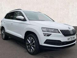 White Used 2020 Skoda Karoq SE Drive SUV | £13,655 (Good price)