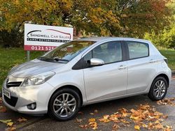 Silver Used 2014 Toyota Yaris Hatchback | £6,775 (Fair price)