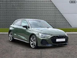 Green Used 2024 Audi A3 Black Edition Hatchback | £32,999