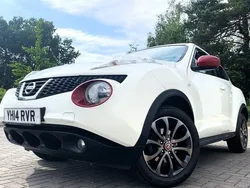 White Used 2014 Nissan Juke Tekna SUV | £5,450 (A bit pricey)