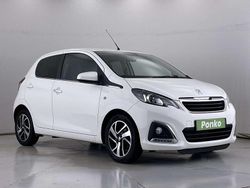 White Used 2016 Peugeot 108 Allure Hatchback | £5,245 (Fair price)