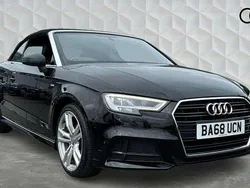 Black Used 2019 Audi A3 Cabriolet S-Line Cabriolet | £20,930 (Expensive)