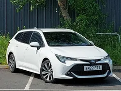 White Used 2022 Toyota Corolla Design Estate | £19,998 (Fair price)