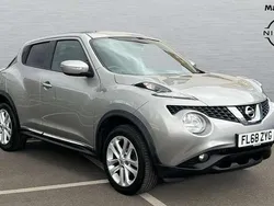 Silver Used 2018 Nissan Juke N-Connecta SUV | £9,372 (A bit pricey)