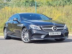 Black Used 2015 Mercedes CLS220 AMG line Sedan | £12,998 (Good price)