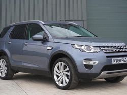 Blue Used 2018 Land Rover Discovery Sport HSE Luxury SUV | £13,495 (A bit pricey)