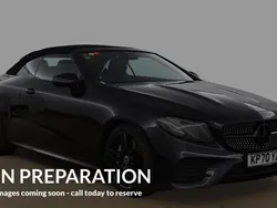 Black Used 2020 Mercedes E300 AMG Line Premium Cabriolet | £27,920 (A bit pricey)