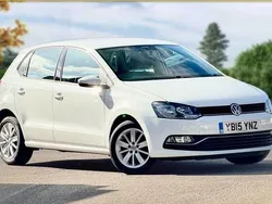 White Used 2015 VW Polo SE Hatchback | £6,695 (Fair price)