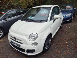 White Used 2014 Fiat 500S S Hatchback | £4,495 (A bit pricey)