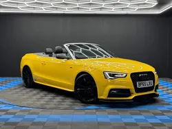 Yellow Used 2016 Audi A5 Cabriolet S-Line Cabriolet | £9,990 (A bit pricey)