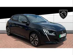 Black Used 2021 Peugeot e-208 GTi Hatchback | £11,881 (Fair price)