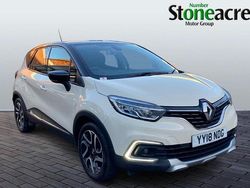 Cream/black Used 2018 Renault Captur Dynamique SUV | £8,780 (Fair price)