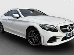 Used 2020 Mercedes C220 AMG line Coupe | £19,799 (Good price)