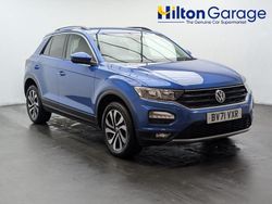 Blue Used 2021 VW T-Roc Active SUV | £16,600 (Fair price)