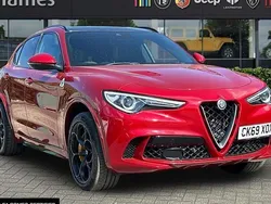 Red Used 2019 Alfa Romeo Stelvio Quadrifoglio SUV | £40,995 (Expensive)