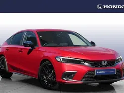 Crystal red Used 2022 Honda Civic Hybrid | £24,290 (Good price)