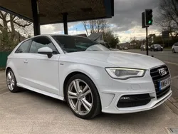 White Used 2014 Audi A3 S-Line Hatchback | £9,995 (Fair price)