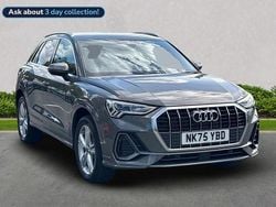 Grey Used 2025 Audi Q3 S-Line SUV | £33,997 (Fair price)