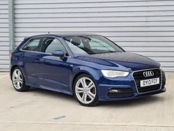 Blue Used 2013 Audi A3 S-Line Hatchback | £5,995 (Fair price)