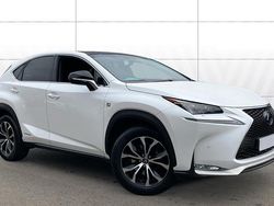 White Used 2016 Lexus NX300h Sport Line SUV | £16,335 (Fair price)